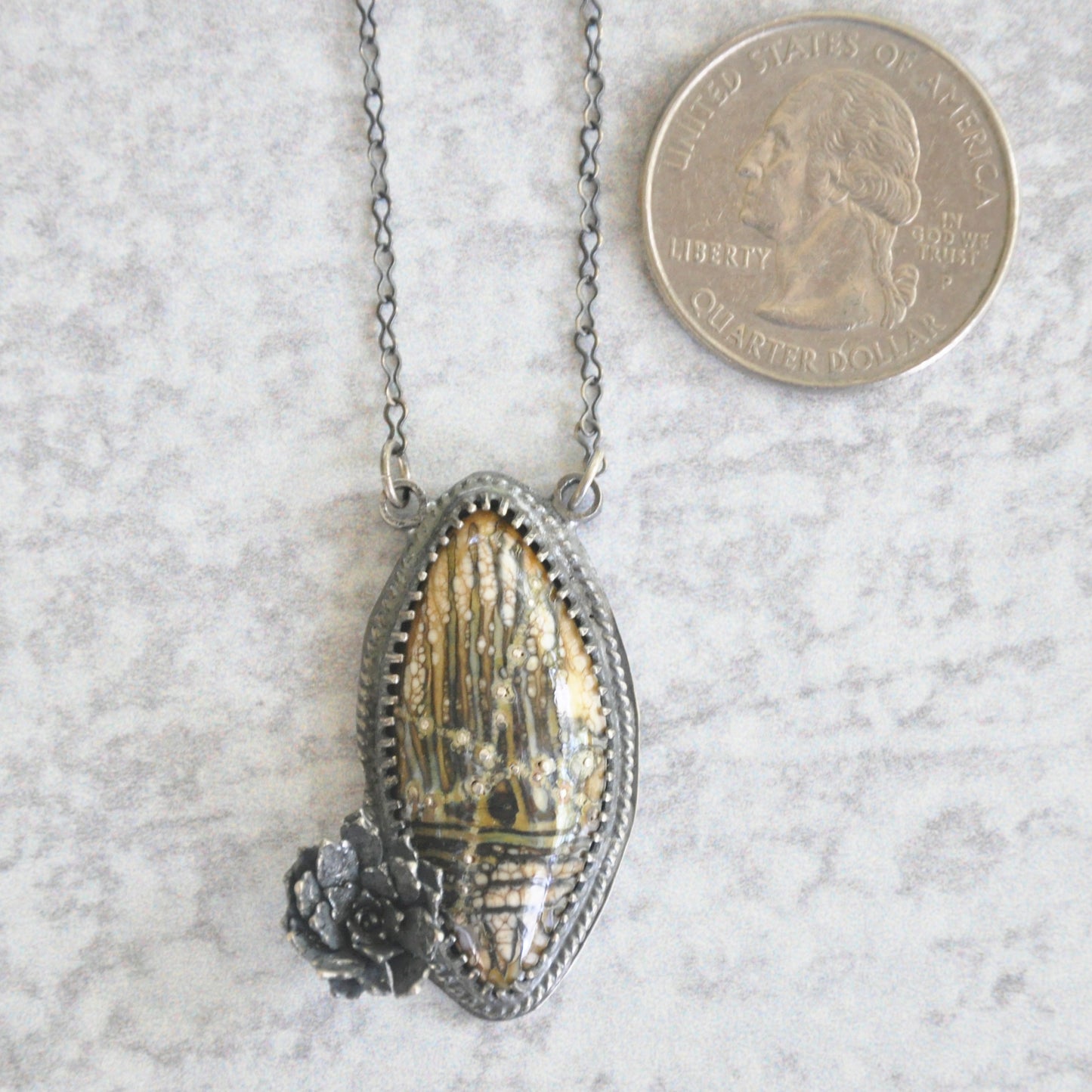 Glass + Succulent Pendant No. 3