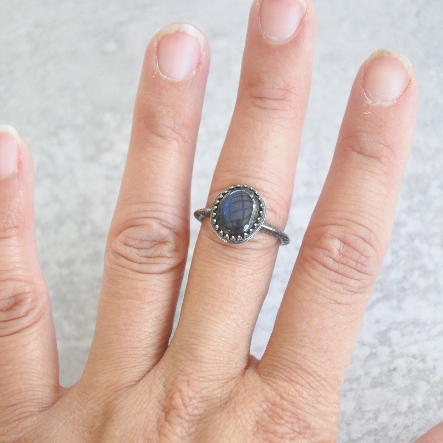 Onyx Ring No. 1 • Size 8.5 US