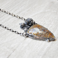 Load image into Gallery viewer, Glass Botanical Pendant No. 1