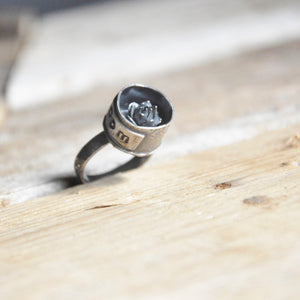 Bloom Succulent Ring • Size 5.5 US
