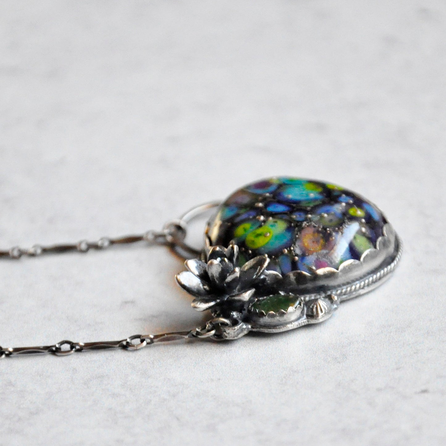 Glass + Succulent Pendant No. 1
