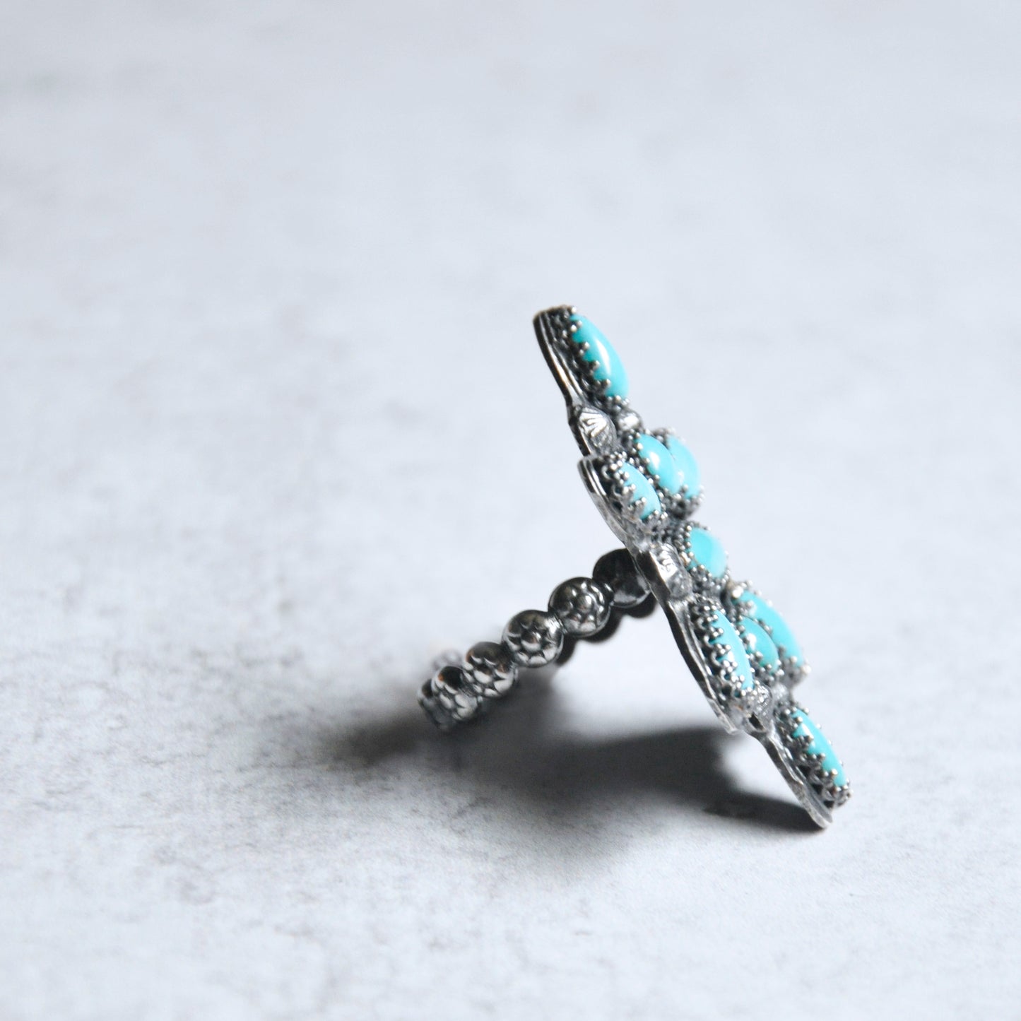Southwest Turquoise Ring No. 2 • Size 8 US