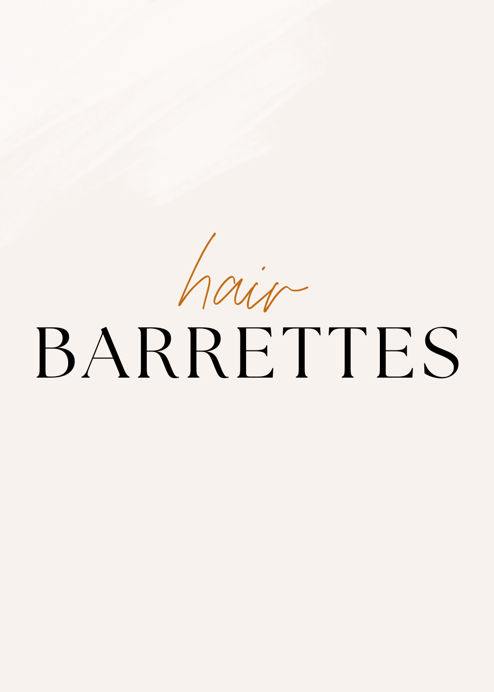 Barrettes