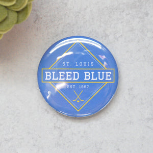 Bleed Blue Magnet or Beer Opener