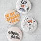 Spooky Pinback Buttons Set