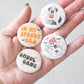Spooky Pinback Buttons Set