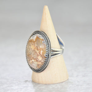 Agate Ring • Size 7 US