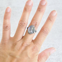 Load image into Gallery viewer, Amethyst Faceted Ring No. 2 • Size 8 US