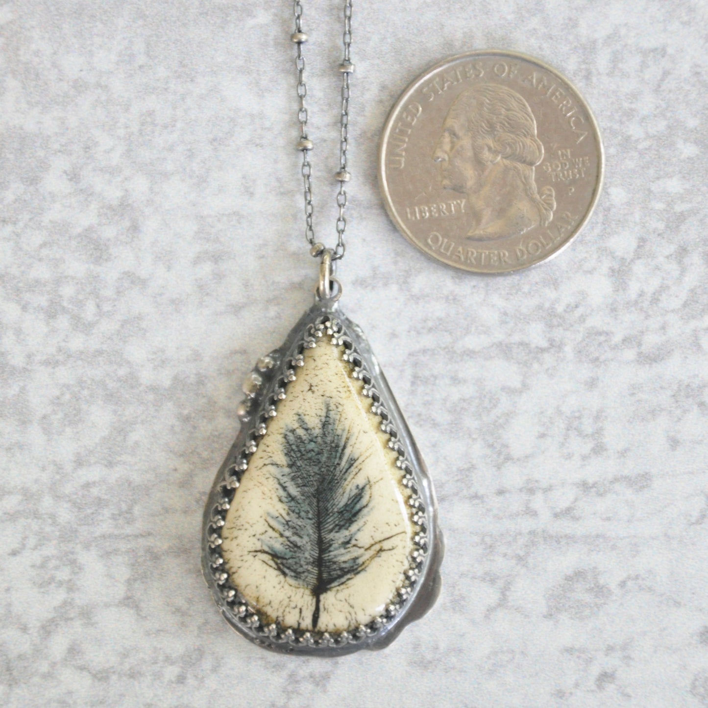 Feather Pendant No. 1