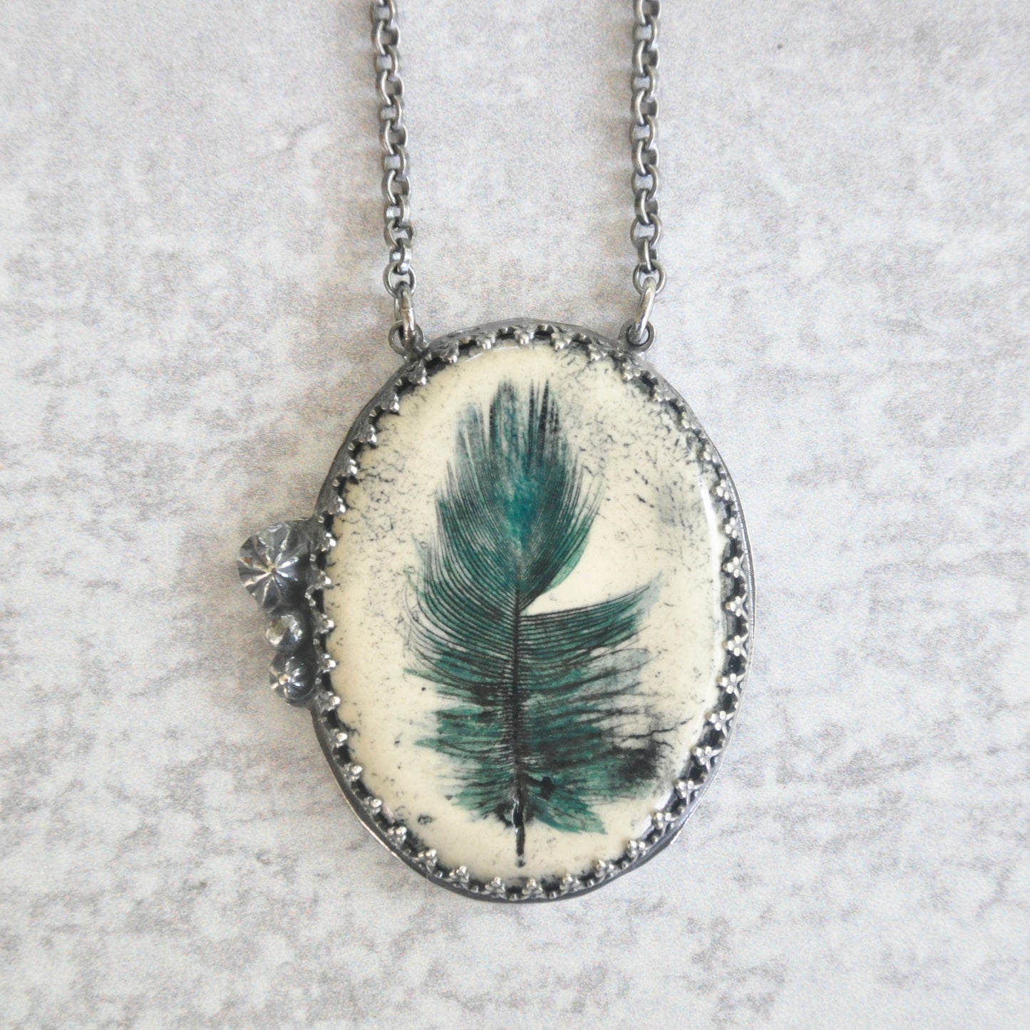 Feather Pendant No. 4