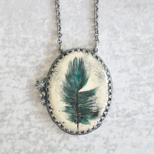 Feather Pendant No. 4