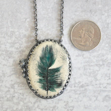 Load image into Gallery viewer, Feather Pendant No. 4