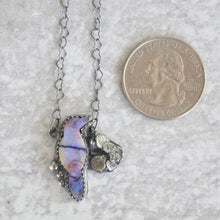 Load image into Gallery viewer, Monarch Opal Bird Pendant