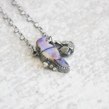 Load image into Gallery viewer, Monarch Opal Bird Pendant