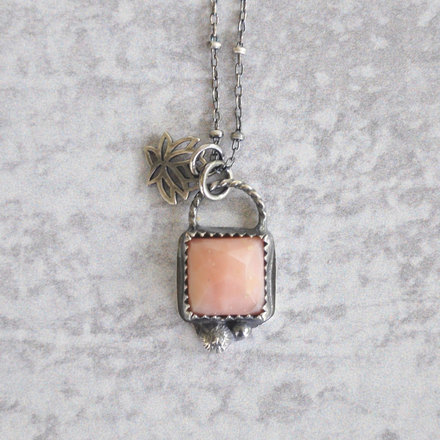 Pink Opal Necklace