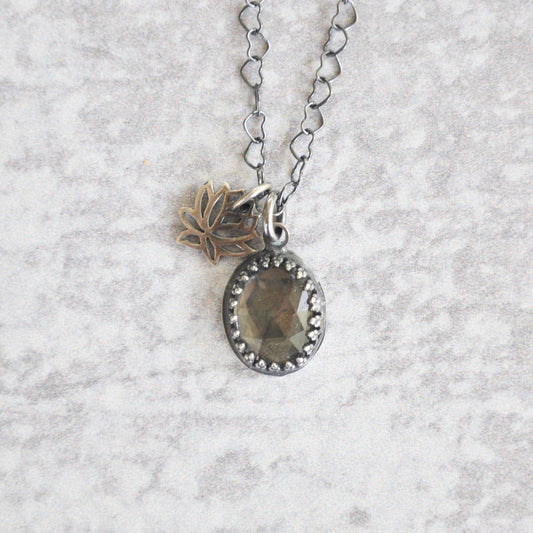 Reticulated Quartz Necklace No. 1