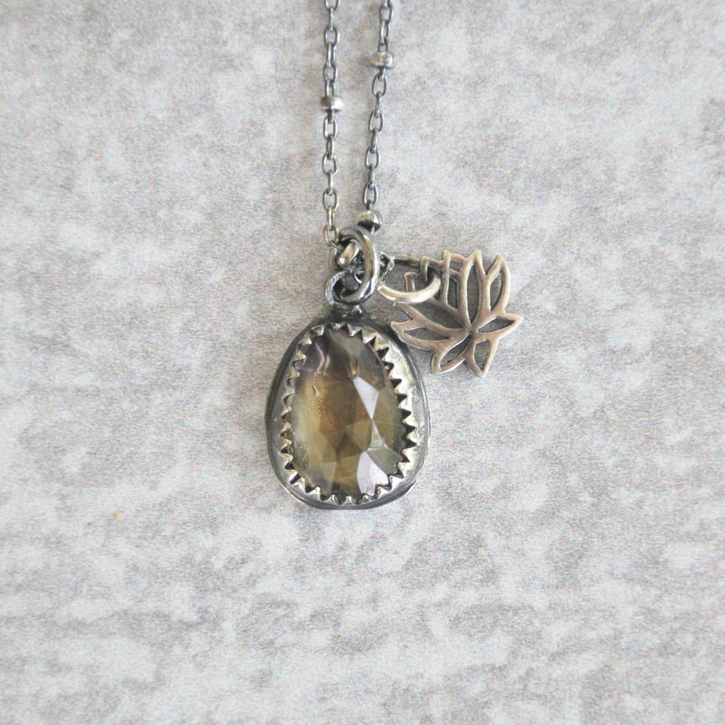 Reticulated Quartz Necklace No. 2