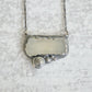 White Sea Glass Pendant No. 2