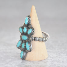 Load image into Gallery viewer, Southwest Turquoise Ring  No. 2 • Size 8 US