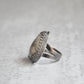 Agate Teardrop Ring No. 1 • Size 8 US