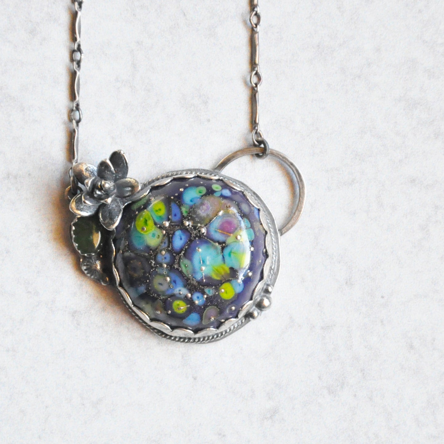 Glass + Succulent Pendant No. 1