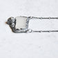 White Sea Glass Pendant No. 2