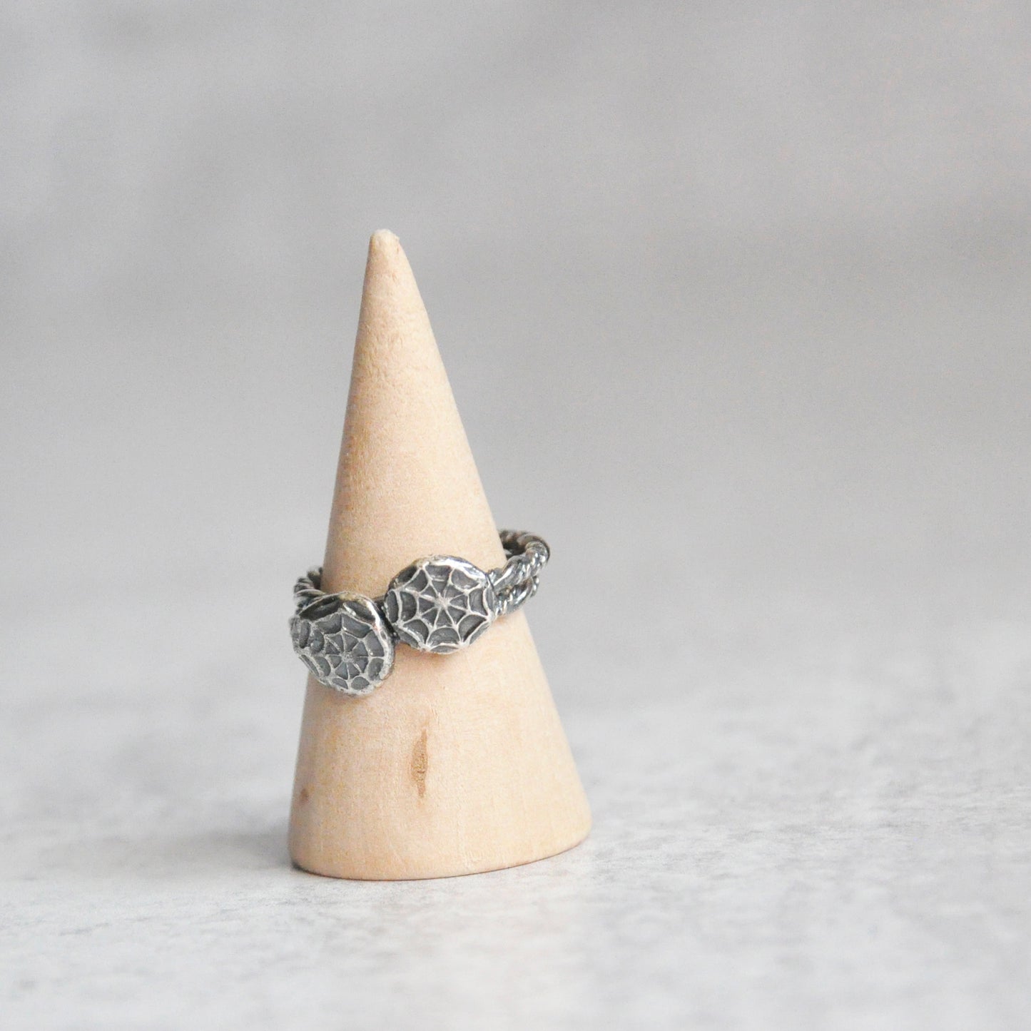 Spider Web Stackable Ring