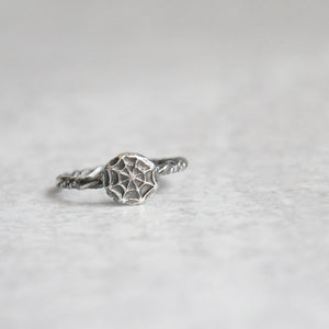 Spider Web Stackable Ring