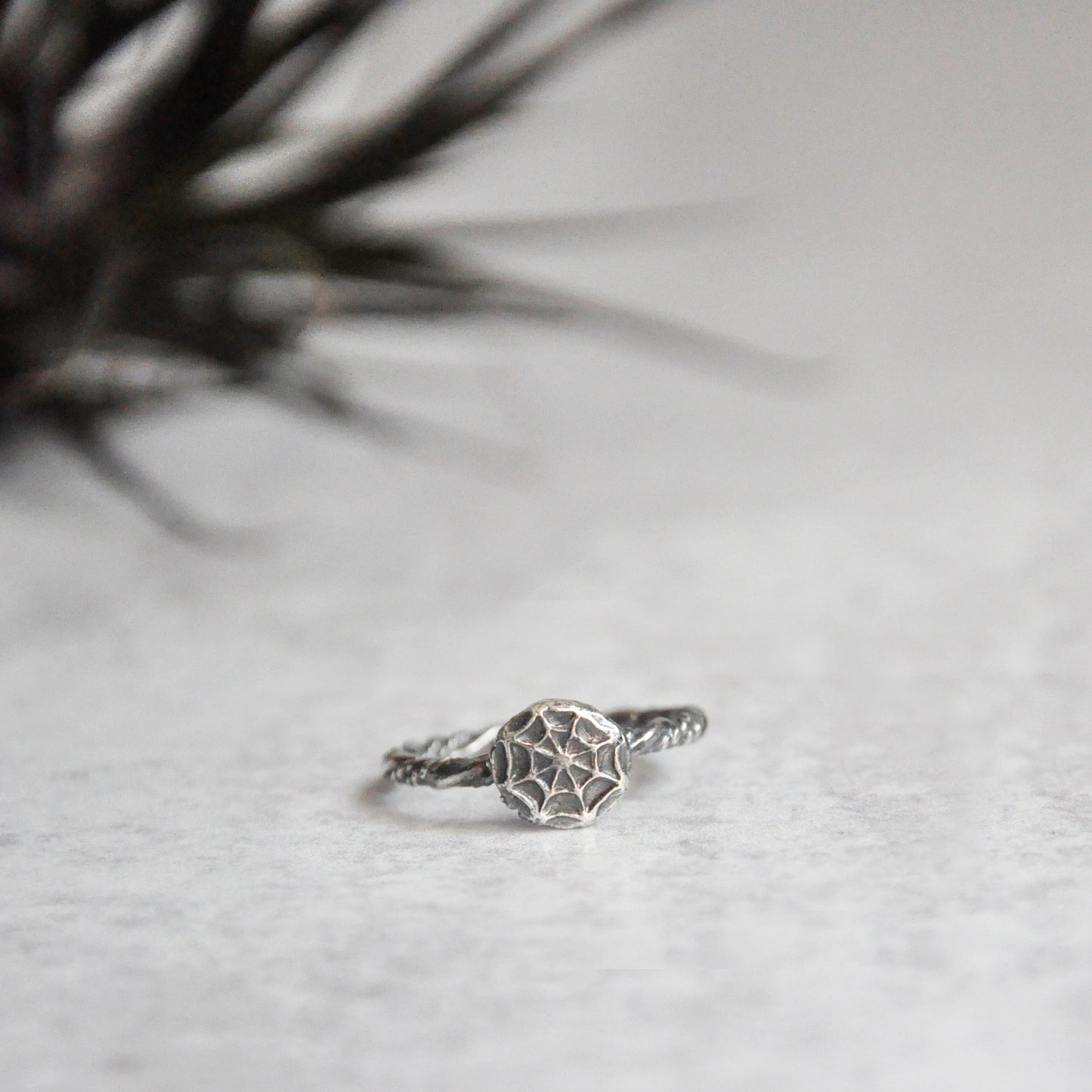 Spider Web Stackable Ring